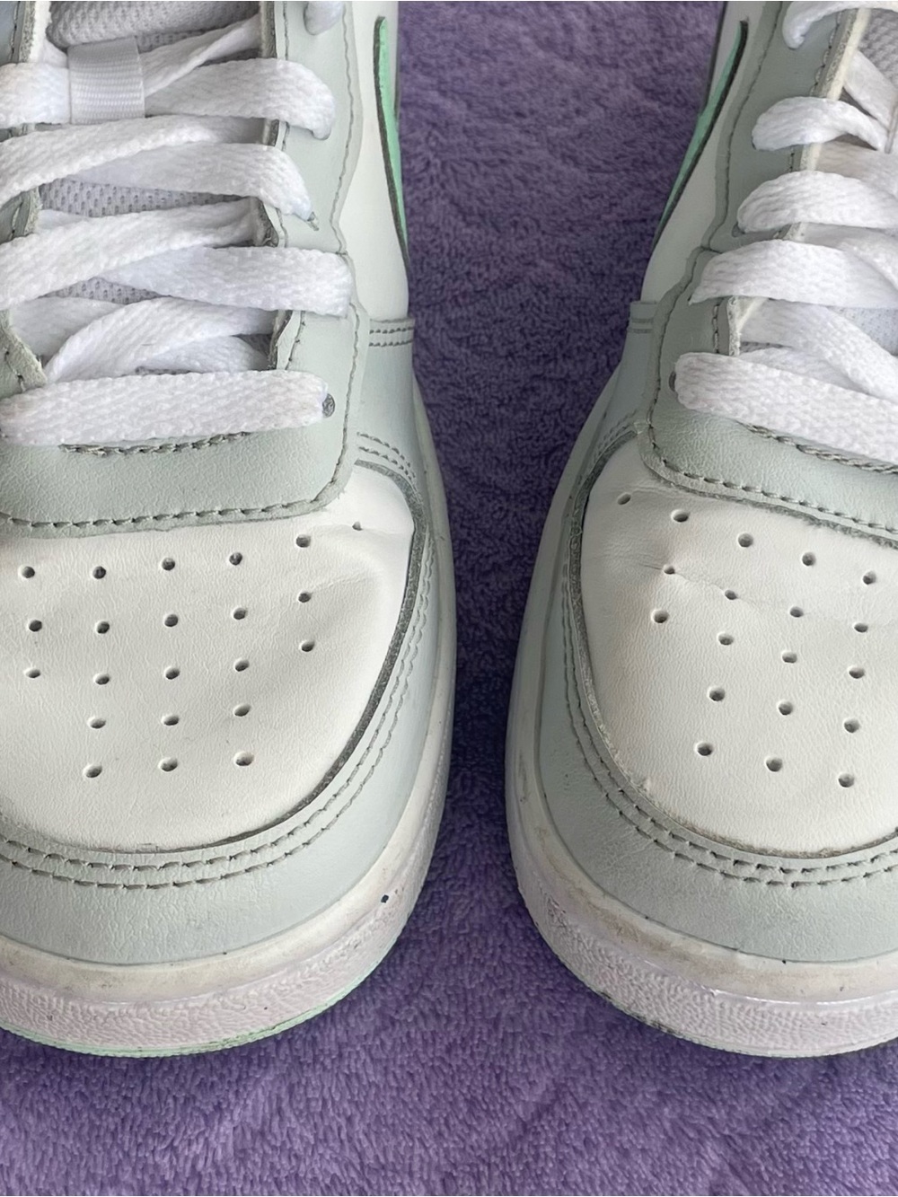 EUC Nike G Court Borough Mid 2 Sneakers Size Big Girl 3.5(W-5) - Picture 7 of 9